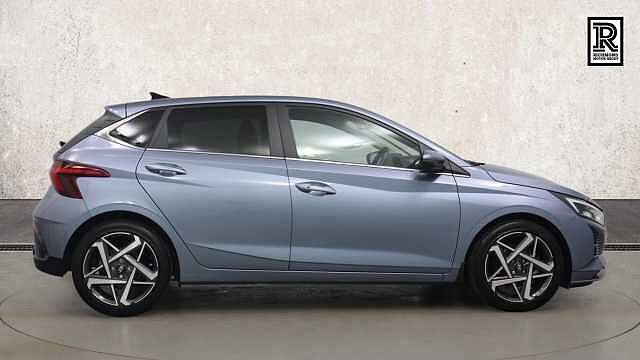 Hyundai I20 1.0 T-GDi Tech Line Hatchback 5dr Petrol Manual Euro 6 (s/s) (90 ps) Meta Blue Pearl
