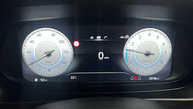 Hyundai I20 1.0 T-GDi Tech Line Hatchback 5dr Petrol Manual Euro 6 (s/s) (90 ps) Meta Blue Pearl
