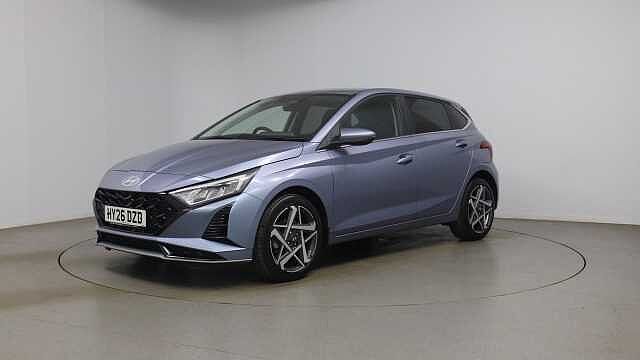 Hyundai I20 1.0 T-GDi Tech Line Hatchback 5dr Petrol Manual Euro 6 (s/s) (90 ps) Meta Blue Pearl