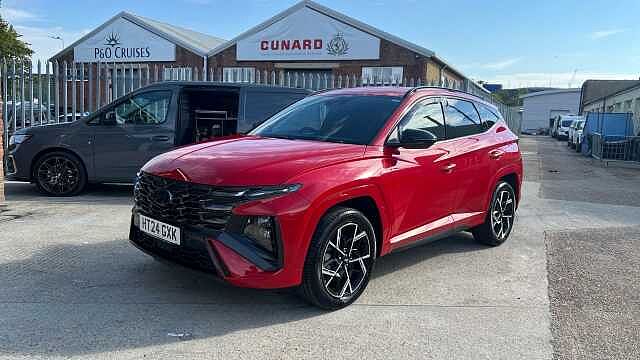 Hyundai TUCSON 1.6 T-GDi N Line SUV 5dr Petrol Hybrid Auto Euro 6 (s/s) (215 ps)