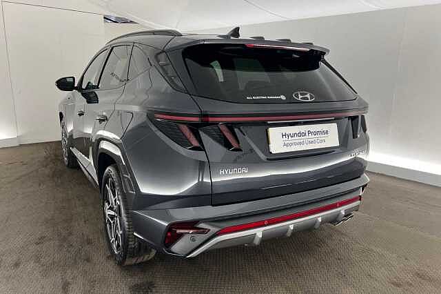 Hyundai TUCSON HYBRID 1.6 T-GDi (150ps) N Line 48 Volt DCT Dark Knight Grey