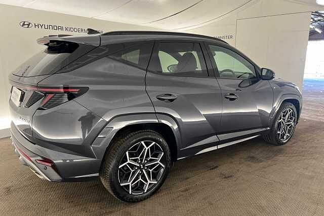 Hyundai TUCSON HYBRID 1.6 T-GDi (150ps) N Line 48 Volt DCT Dark Knight Grey