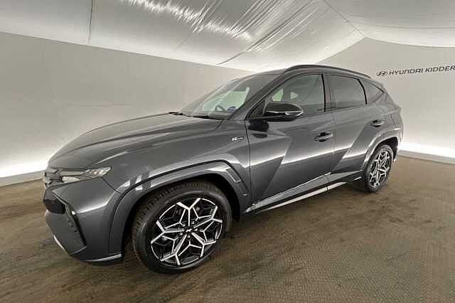 Hyundai TUCSON HYBRID 1.6 T-GDi (150ps) N Line 48 Volt DCT Dark Knight Grey