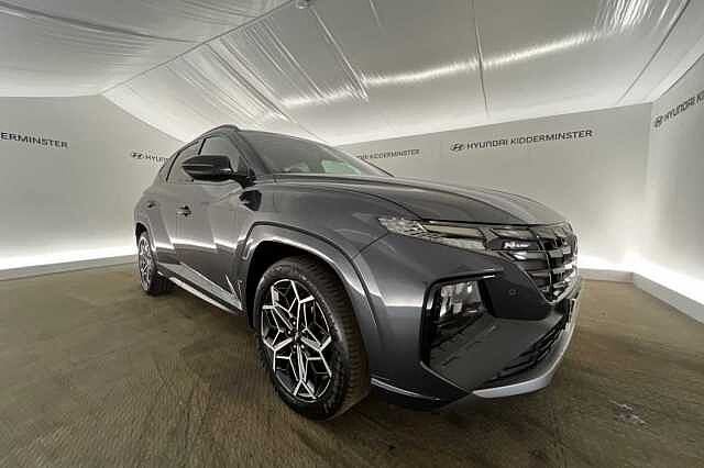 Hyundai TUCSON HYBRID 1.6 T-GDi (150ps) N Line 48 Volt DCT Dark Knight Grey