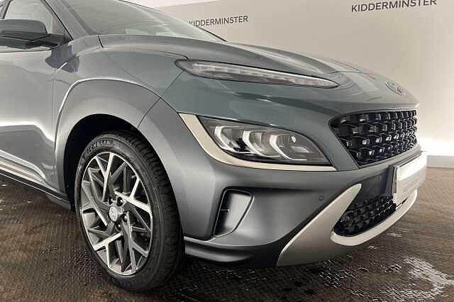 Hyundai KONA 1.6 GDi Hybrid Ultimate 5dr DCT Jungle Green