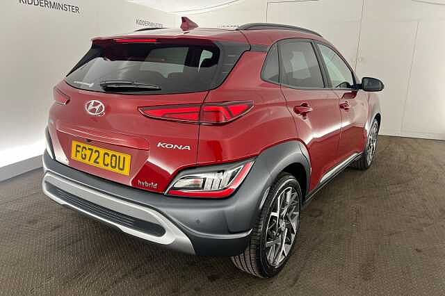 Hyundai KONA 1.6 GDi Hybrid Ultimate 5dr DCT Pulse Red