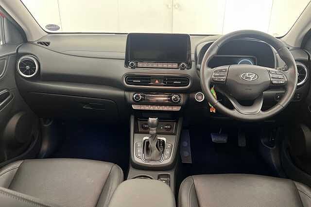 Hyundai KONA 1.6 GDi Hybrid Ultimate 5dr DCT Pulse Red