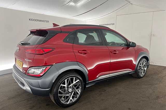 Hyundai KONA 1.6 GDi Hybrid Ultimate 5dr DCT Pulse Red
