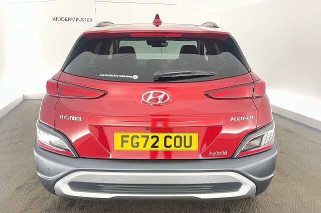 Hyundai KONA 1.6 GDi Hybrid Ultimate 5dr DCT Pulse Red
