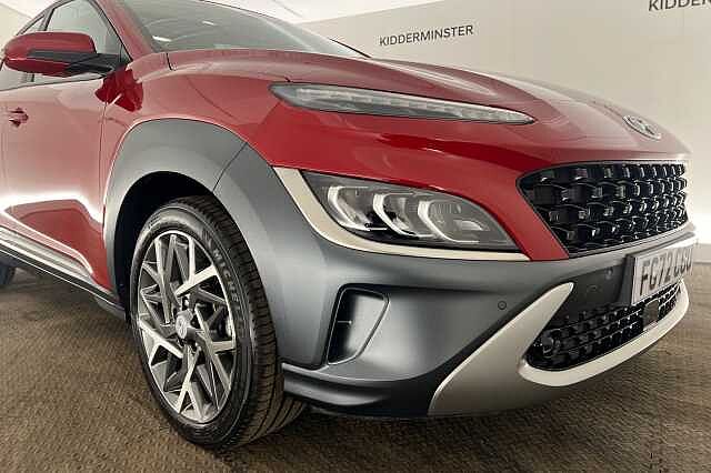 Hyundai KONA 1.6 GDi Hybrid Ultimate 5dr DCT Pulse Red