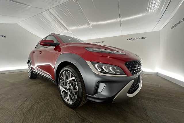 Hyundai KONA 1.6 GDi Hybrid Ultimate 5dr DCT Pulse Red