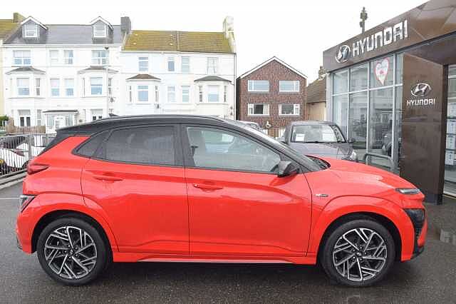 Hyundai KONA 1.0 TGDi 48V MHEV N Line 5dr Red