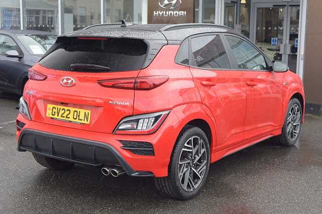 Hyundai KONA 1.0 TGDi 48V MHEV N Line 5dr Red