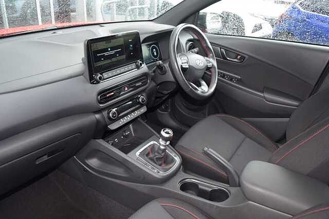 Hyundai KONA 1.0 TGDi 48V MHEV N Line 5dr Red