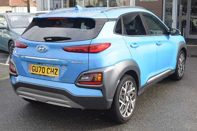 Hyundai KONA 1.6 GDi Hybrid Premium SE 5dr DCT Blue