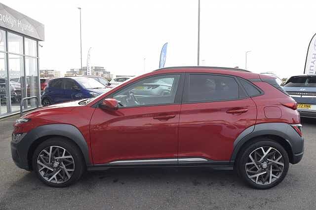 Hyundai KONA 1.6 GDi Hybrid Ultimate 5dr DCT Red