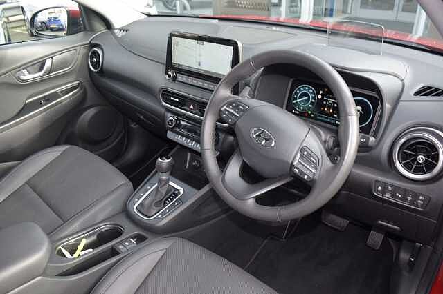 Hyundai KONA 1.6 GDi Hybrid Ultimate 5dr DCT Red