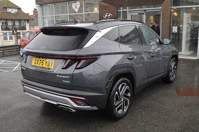 Hyundai TUCSON 1.6T Hybrid Ultimate 5dr Auto Grey
