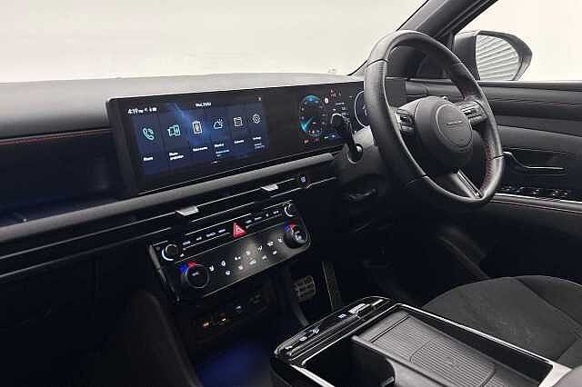 Hyundai TUCSON 1.6T Hybrid N Line 5dr Auto Black