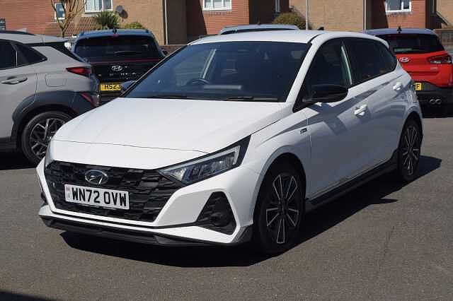 Hyundai I20 1.0T GDi 48V MHD 120 N Line 5dr White