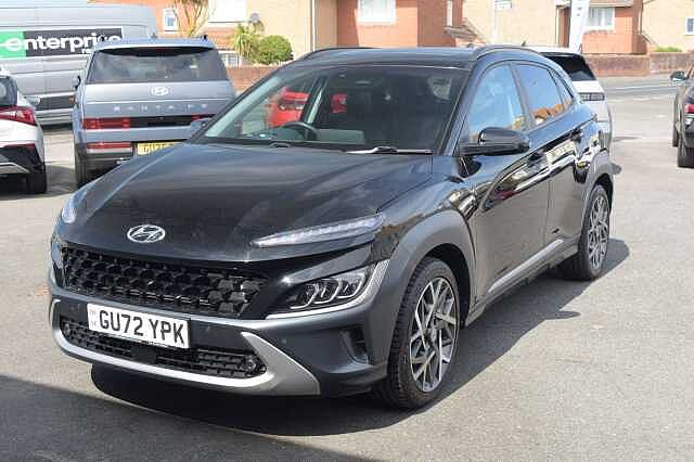 Hyundai KONA 1.6 GDi Hybrid Ultimate 5dr DCT Black