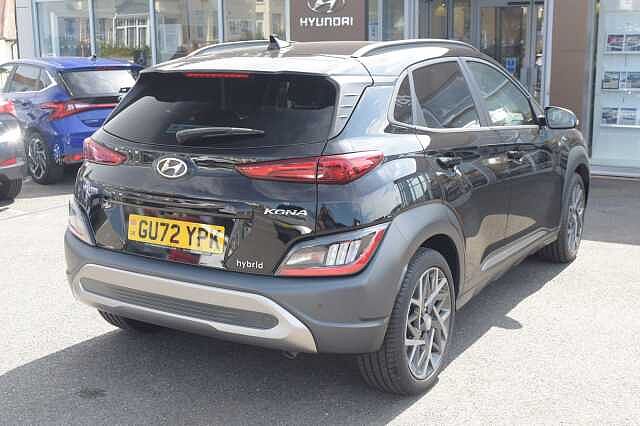 Hyundai KONA 1.6 GDi Hybrid Ultimate 5dr DCT Black