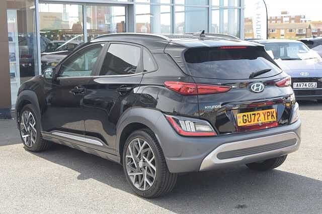 Hyundai KONA 1.6 GDi Hybrid Ultimate 5dr DCT Black