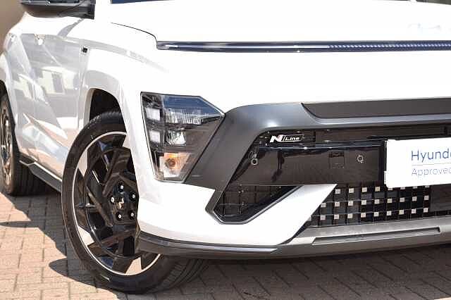 Hyundai KONA ELECTRIC 65KWH N LINE AUTO, EX DEMONSTRATOR, MINT CONDITION SAVE BIG OF MRRP Atlas White