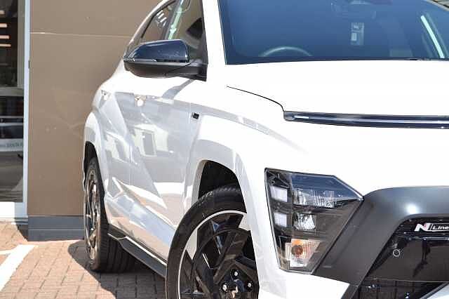 Hyundai KONA ELECTRIC 65KWH N LINE AUTO, EX DEMONSTRATOR, MINT CONDITION SAVE BIG OF MRRP Atlas White