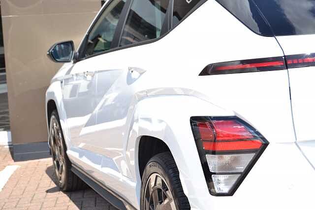 Hyundai KONA ELECTRIC 65KWH N LINE AUTO, EX DEMONSTRATOR, MINT CONDITION SAVE BIG OF MRRP Atlas White