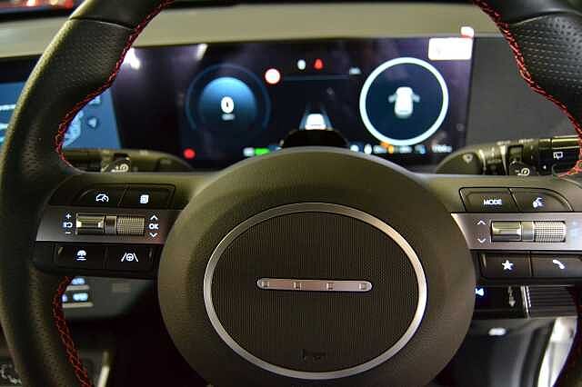 Hyundai KONA ELECTRIC 65KWH N LINE AUTO, EX DEMONSTRATOR, MINT CONDITION SAVE BIG OF MRRP Atlas White