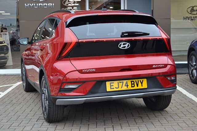 Hyundai BAYON 1.0 TGDI PREMIUM, HEATED SEATS &amp; STEERING WHEEL, NAV, CAMERA &amp; CRUISE Ultimate Red