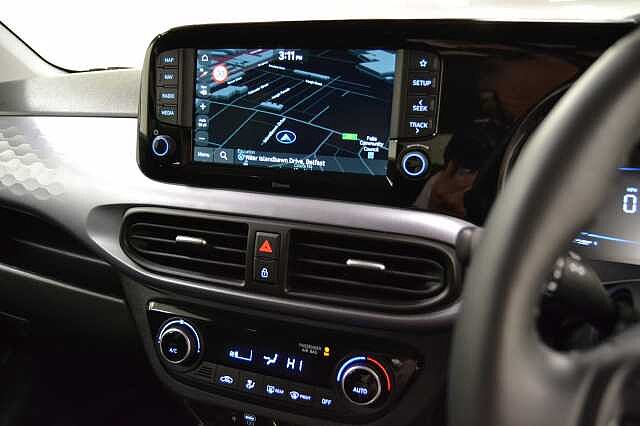 Hyundai I10 1.0 PREMIUM, IMMACULATE CAR INC SAT NAV, CAMERA, HEATED SEATS &amp; STEERING WHEEL Grey