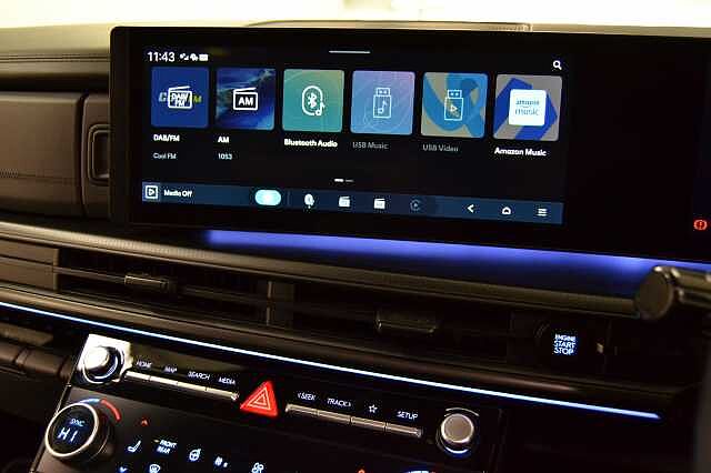 Hyundai SANTA FE 1.6 TGDi Hybrid Calligraphy 5dr 4WD Auto White