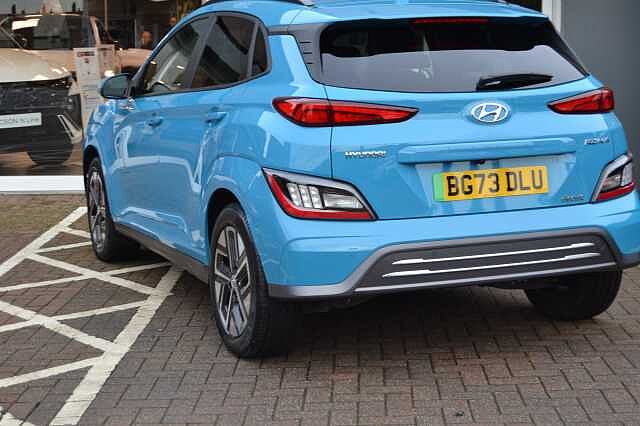 Hyundai KONA ELECTRIC 64KWH AUTO ULTIMATE, PHENOMENAL EXAMPLE WITH UP TO 5 YEAR WARRANTY Surfy Blue