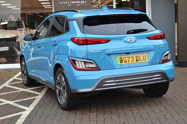 Hyundai KONA ELECTRIC 64KWH AUTO ULTIMATE, PHENOMENAL EXAMPLE WITH UP TO 5 YEAR WARRANTY Surfy Blue