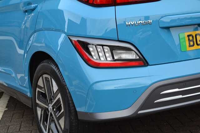 Hyundai KONA ELECTRIC 64KWH AUTO ULTIMATE, PHENOMENAL EXAMPLE WITH UP TO 5 YEAR WARRANTY Surfy Blue