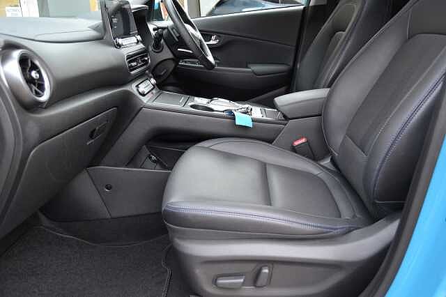 Hyundai KONA ELECTRIC 64KWH AUTO ULTIMATE, PHENOMENAL EXAMPLE WITH UP TO 5 YEAR WARRANTY Surfy Blue