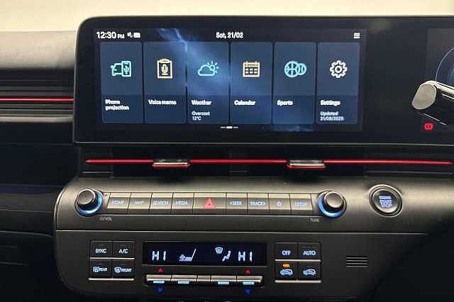 Hyundai KONA 1.6T 138 N Line 5dr Ultimate Red