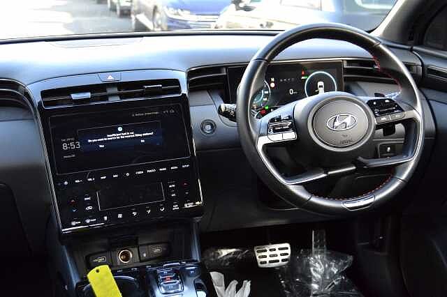 Hyundai TUCSON 1.6 TGDI PLUG-IN HYBRID 4WD N LINE AUTO, FANTASTIC MPG IN EXCELLENT CONDITION Shimmering Silver