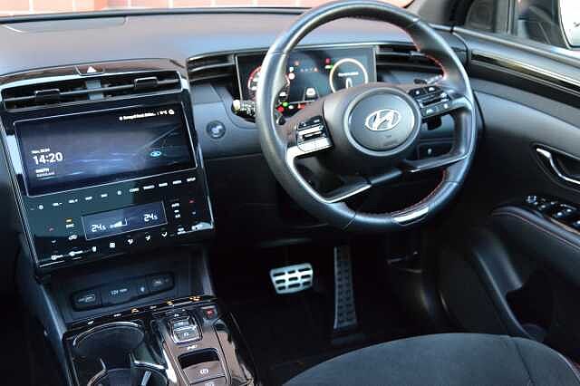 Hyundai TUCSON 1.6 TGDI SELF CHARGING HYBRID N LINE S AUTO, TOP OF THE RANGE EXAMPLE