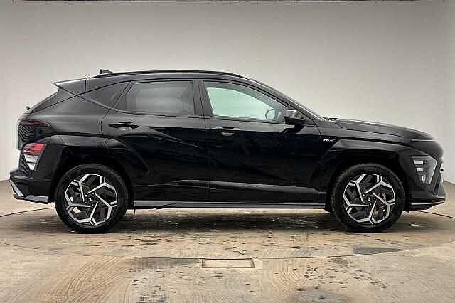 Hyundai KONA 1.6 Hybrid 129 N Line 5dr DCT Abyss Black