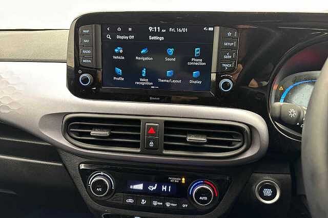 Hyundai I10 1.0 [63] Premium 5dr Auto [Nav] Atlas White