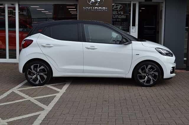Hyundai I10 1.0 TGDI N LINE NAV, PHENOMENAL EXAMPLE OF THIS SPORTY HATCH Atlas White