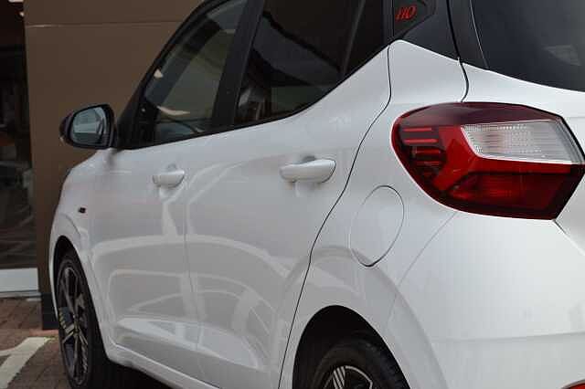 Hyundai I10 1.0 TGDI N LINE NAV, PHENOMENAL EXAMPLE OF THIS SPORTY HATCH Atlas White