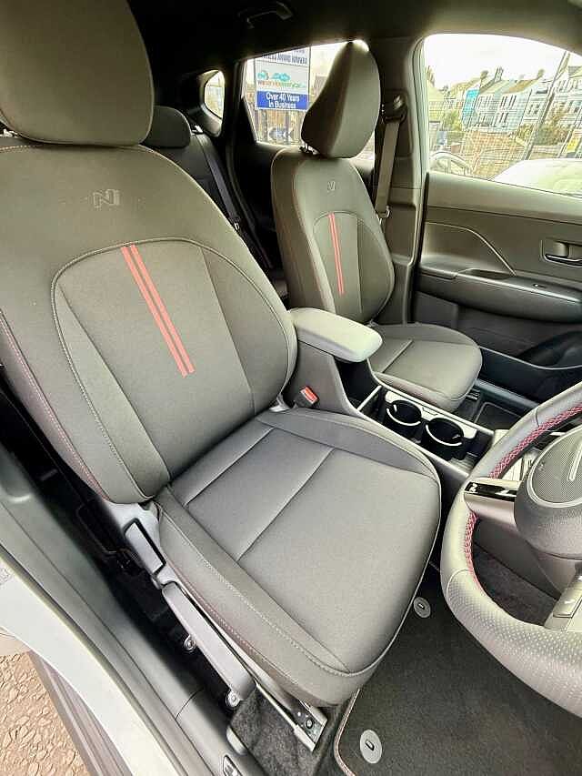 Hyundai KONA HATCHBACK 1.6 Hybrid 129 N Line 5dr DCT White
