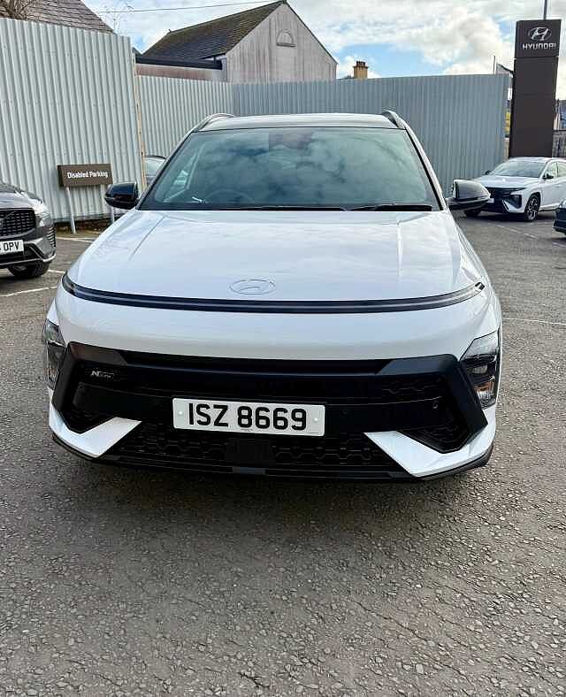 Hyundai KONA HATCHBACK 1.6 Hybrid 129 N Line 5dr DCT White