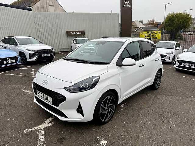 Hyundai I10 1.0 [63] Premium 5dr Auto [Nav] White