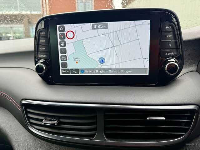 Hyundai TUCSON 1.6 CRDi 48V MHD 136 N Line 5dr 2WD DCT Red