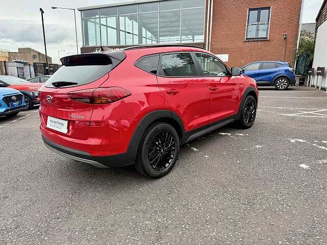 Hyundai TUCSON 1.6 CRDi 48V MHD 136 N Line 5dr 2WD DCT Red